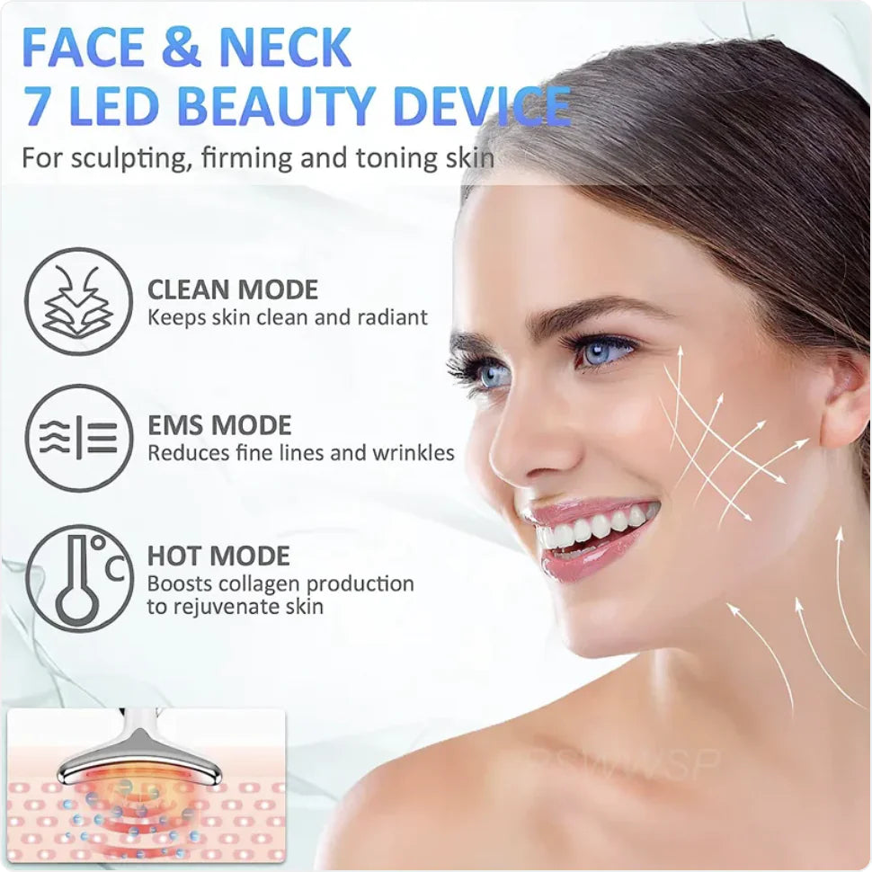 3-Color Neck & Face Massager